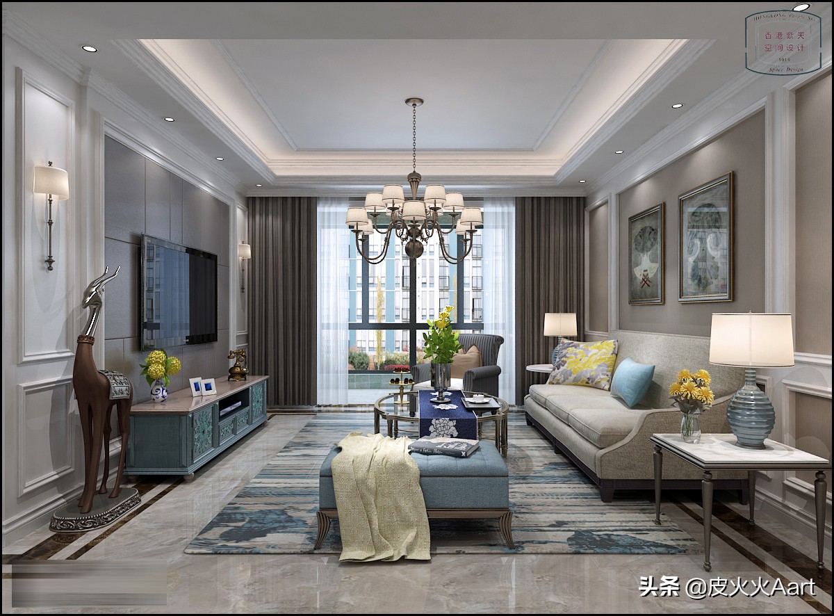 惊艳的简欧风格设计,简欧式风格装修豪华大气