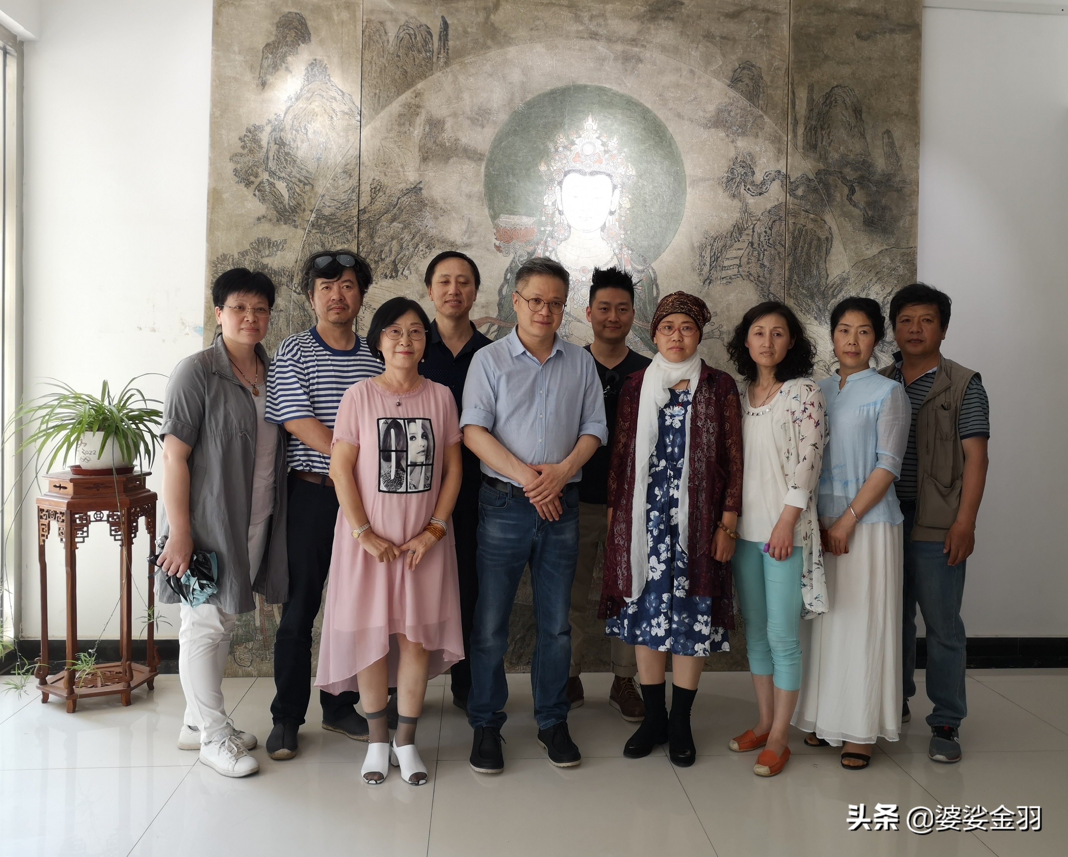 苏柏斗老师讲课视频,苏柏斗绘莫高窟千手观音