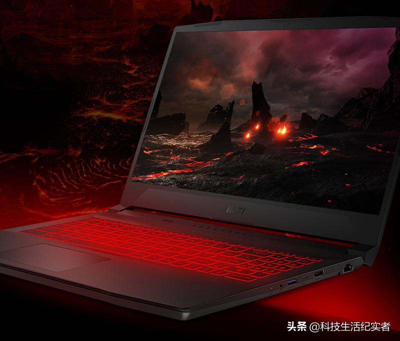 微星武士gf66游戏本开箱,新款微星武士gf66