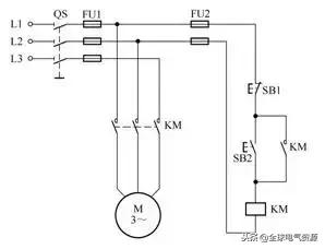 电动机综合保护器电路图及接线图,两台电动机顺序启动逆序停止电路图