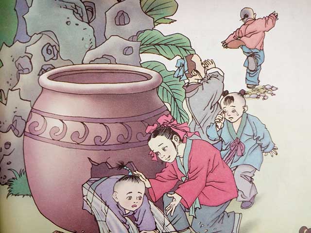 司马光急中生智,司马光那个被救的小孩是谁