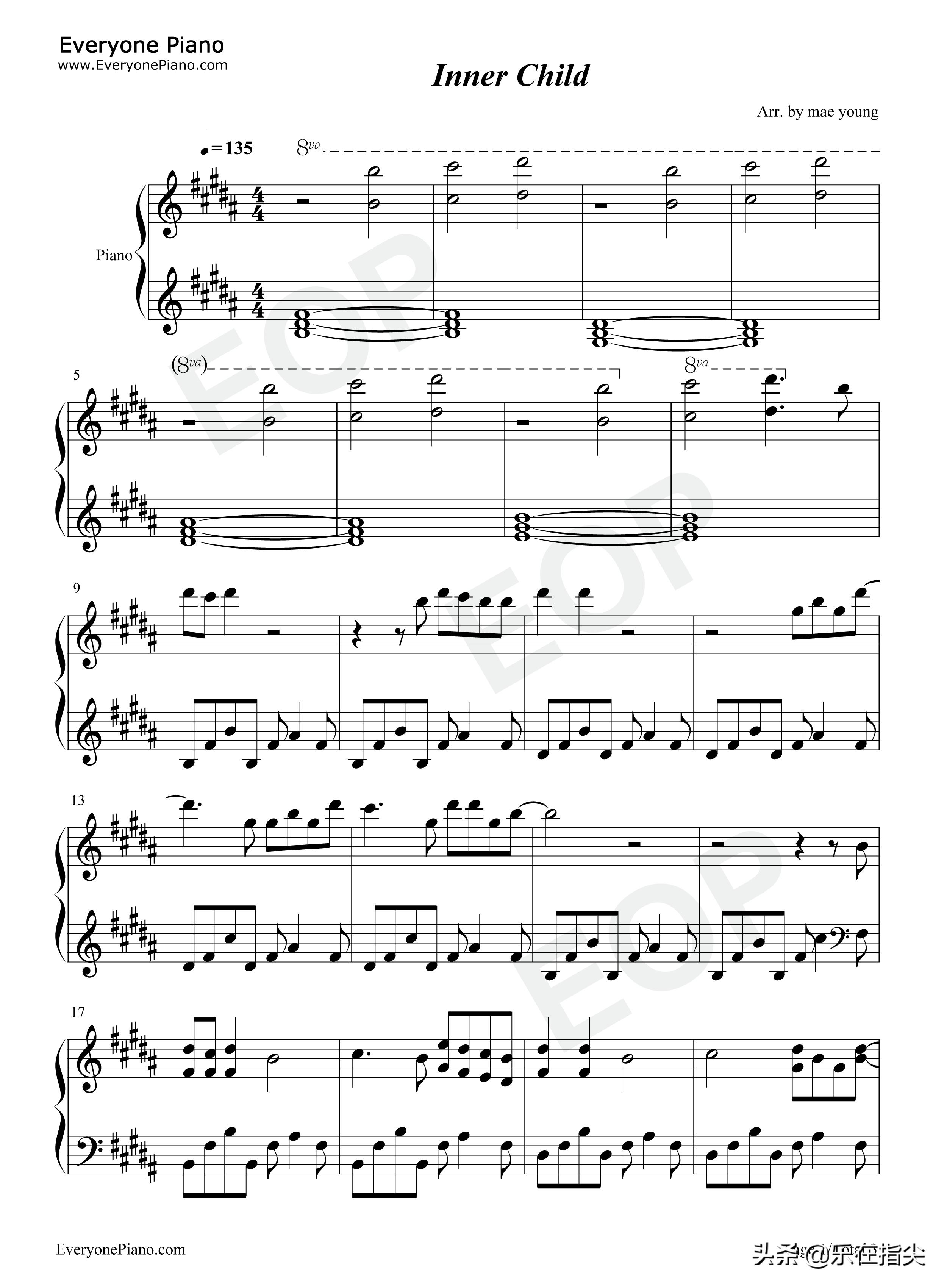 防弹少年团flytomyroom钢琴谱,防弹少年团ineedu钢琴简谱