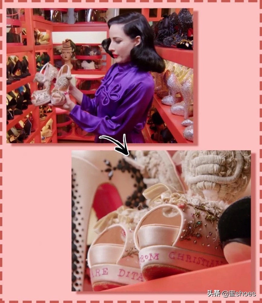 CL红底鞋的最忠实收藏者，脱衣舞娘蒂塔·万提斯魅而不俗的秘诀