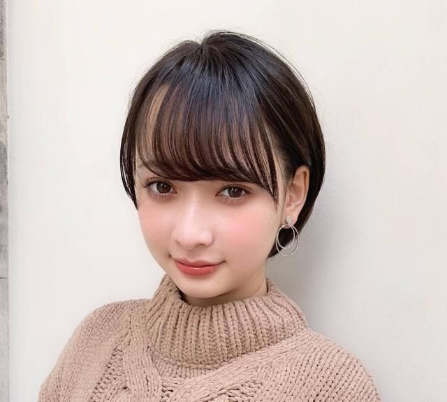 40-50岁圆形短发,圆形脸适合什么短发发型女中学生