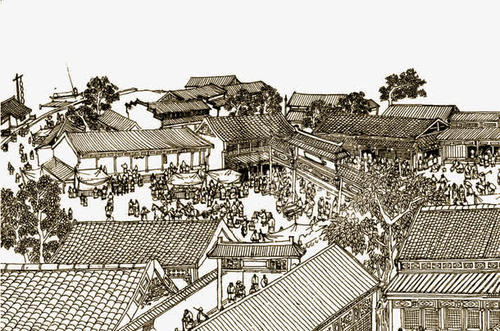 古人如何休闲玩乐,古代人逛街的场景