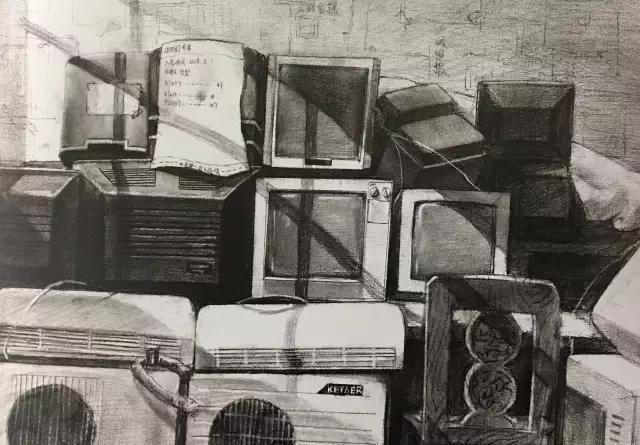 清华美院素描高分卷怎么画,清华美院高考素描