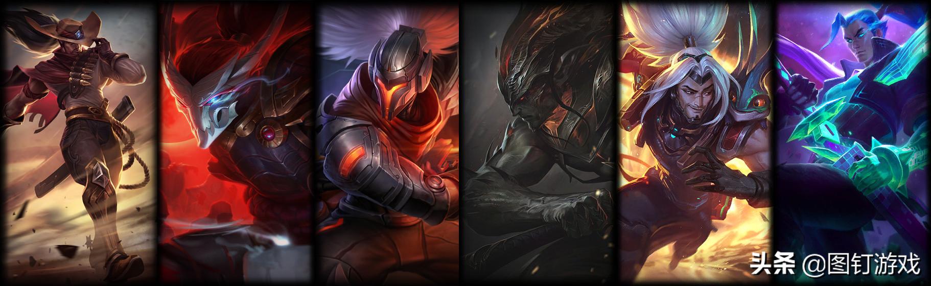 英雄联盟亚索所有皮肤展示,英雄联盟疾风剑豪亚索皮肤