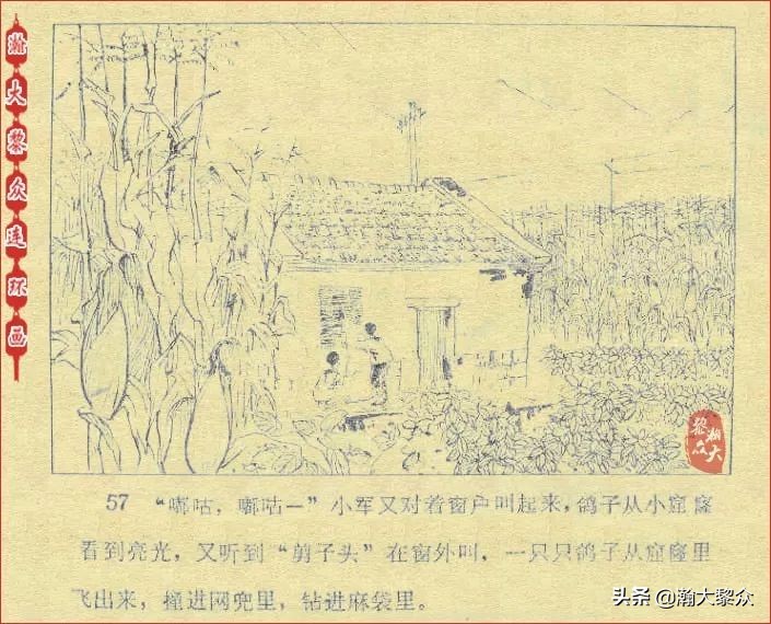 *革文**连环画《鸽子的秘密》张增木｜董建民｜张冰杰绘画