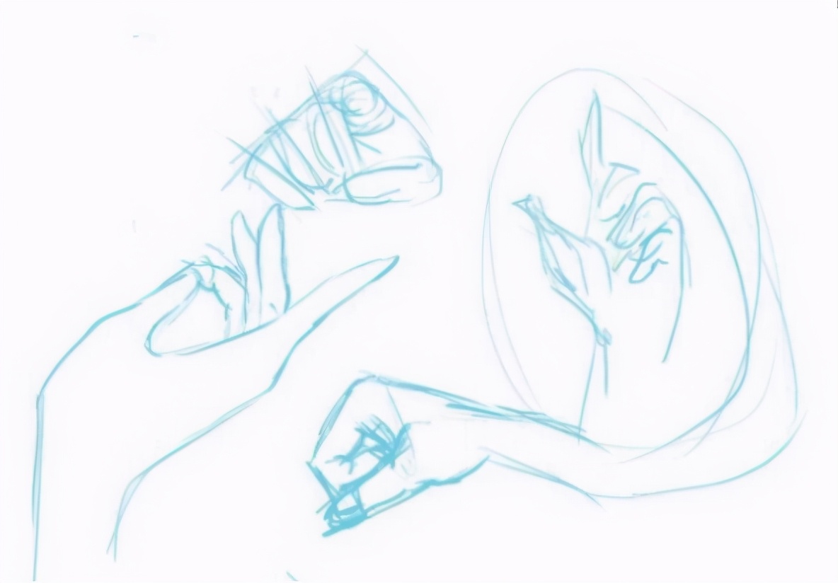 手部怎么画简单好看,细化手部