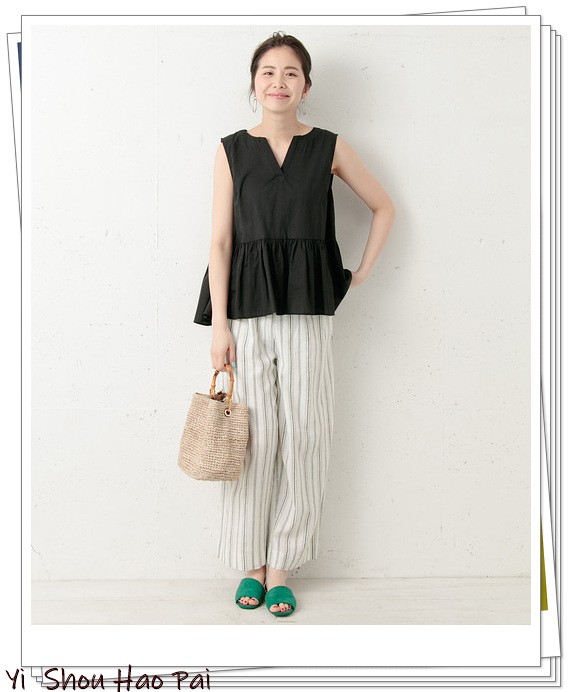 阔腿裤夏季搭配的衣服,阔腿裤夏季版搭配衣服