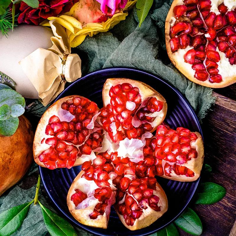 大理宾川软籽石榴园,宾川突尼斯软籽石榴图片