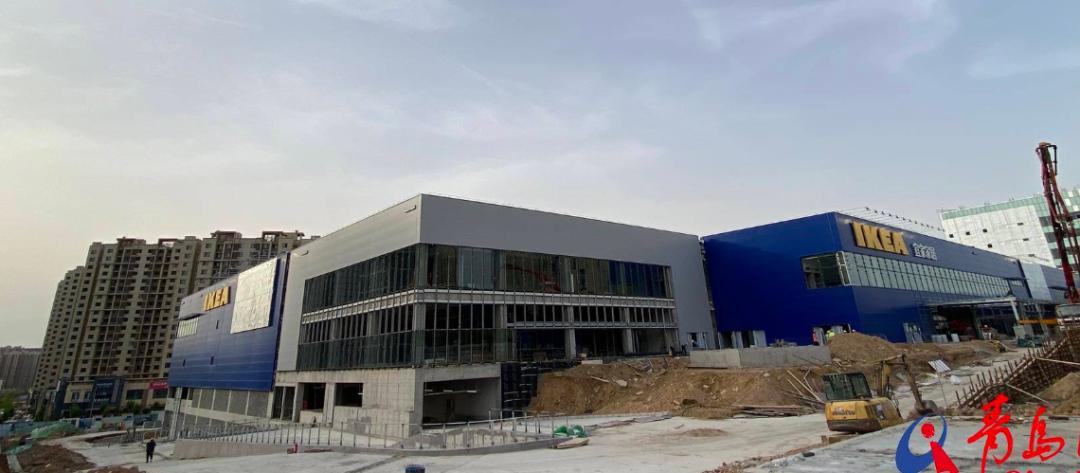 实探商场,青岛宜家商场最新进展