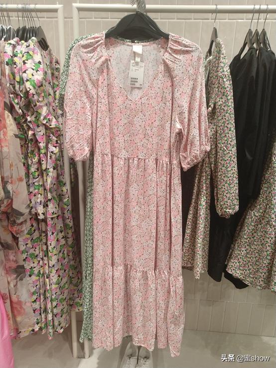 hm裙子夏季,hm新品穿搭女