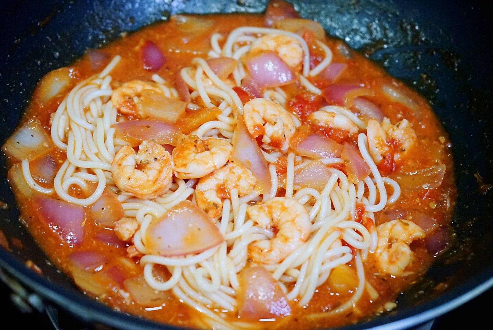 减脂茄汁焖面的做法,超浓郁番茄意面