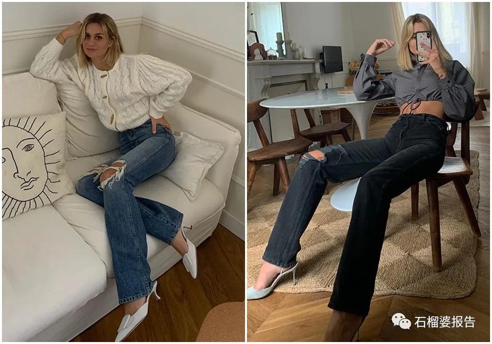 锥形牛仔裤露脚踝,不要漏脚踝的裤子