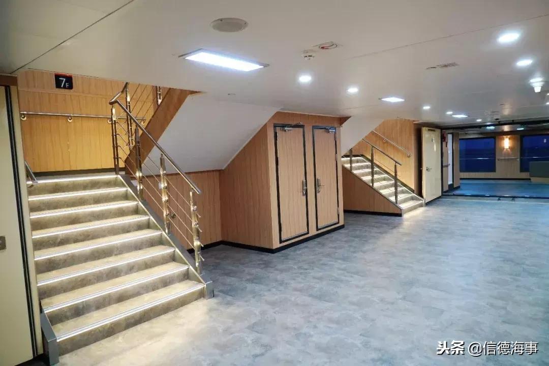 中韩客滚航线,探秘首艘国产大邮轮