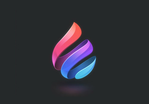 ps简单线条小图标制作教程,ps彩带的制作步骤