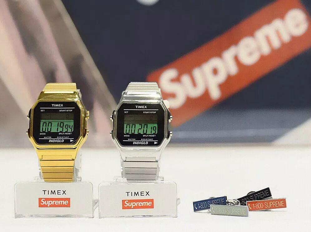 supreme最便宜的表,supreme联名运动手表