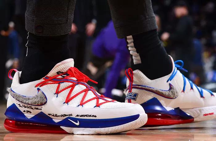 詹18空中大灌篮兔八哥联名球鞋,兔八哥詹姆斯球鞋