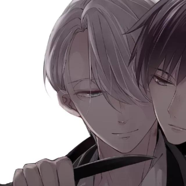 基友cp头像一左一右,基友头像一左一右帅气二次元