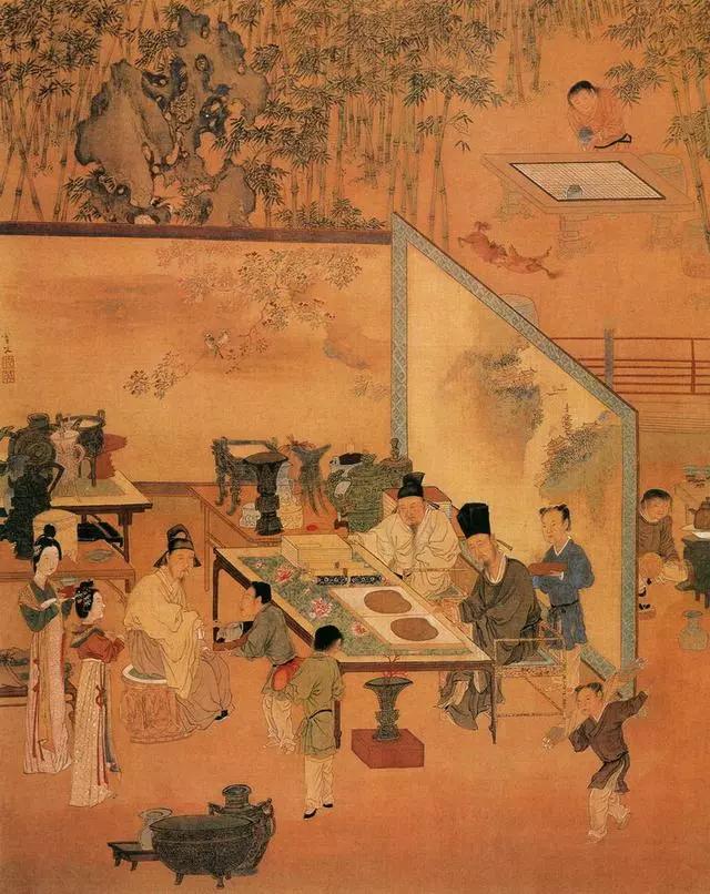 除了吃竹笋，竹筒饭，中国绘画大师们笔下的墨竹也十分有味道