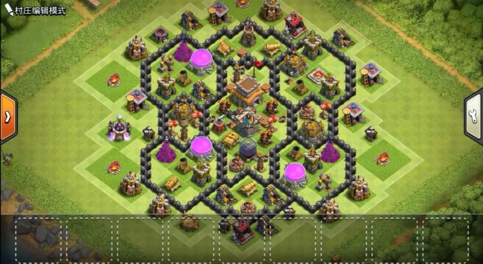 八本部落冲突女武神流配兵,部落冲突八本最强阵型怎么摆