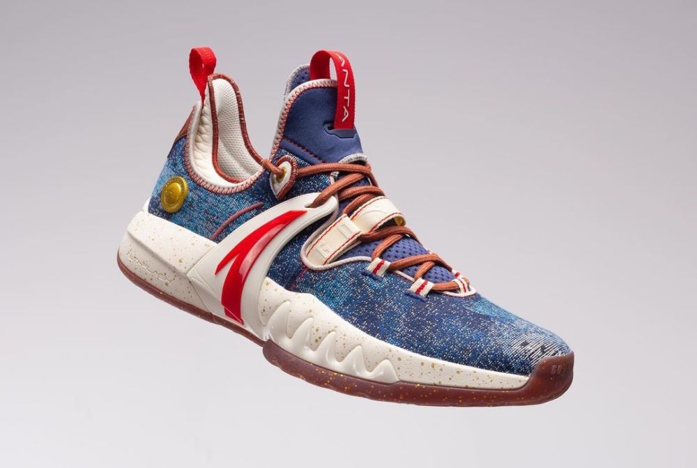 安踏海沃德七龙珠配色,海沃德3安踏