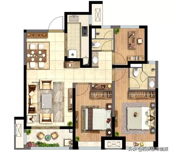 西安人注意！首付33万起抢经开区爆款红盘，错过再无！