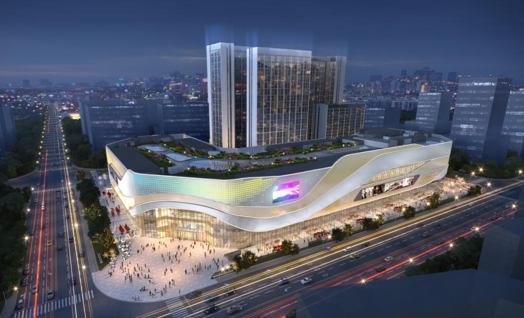 打造时尚潮流的购物中心,购物中心主题画