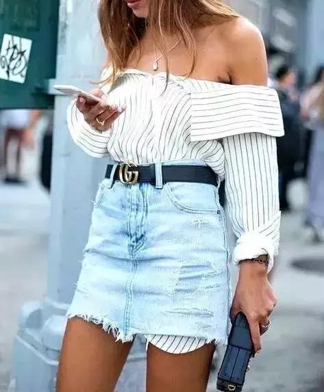 一件衬衫的六种穿搭,1件白衬衫怎么穿出5种风格