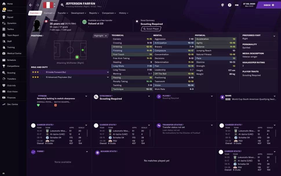 fm2021开档必签球员推荐,fm2021开档必签年轻妖人