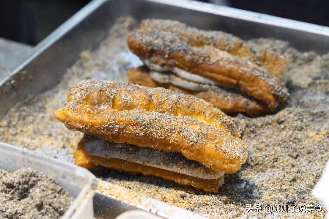 网红油条糍粑哪个好吃,网红油条包糍粑制作视频