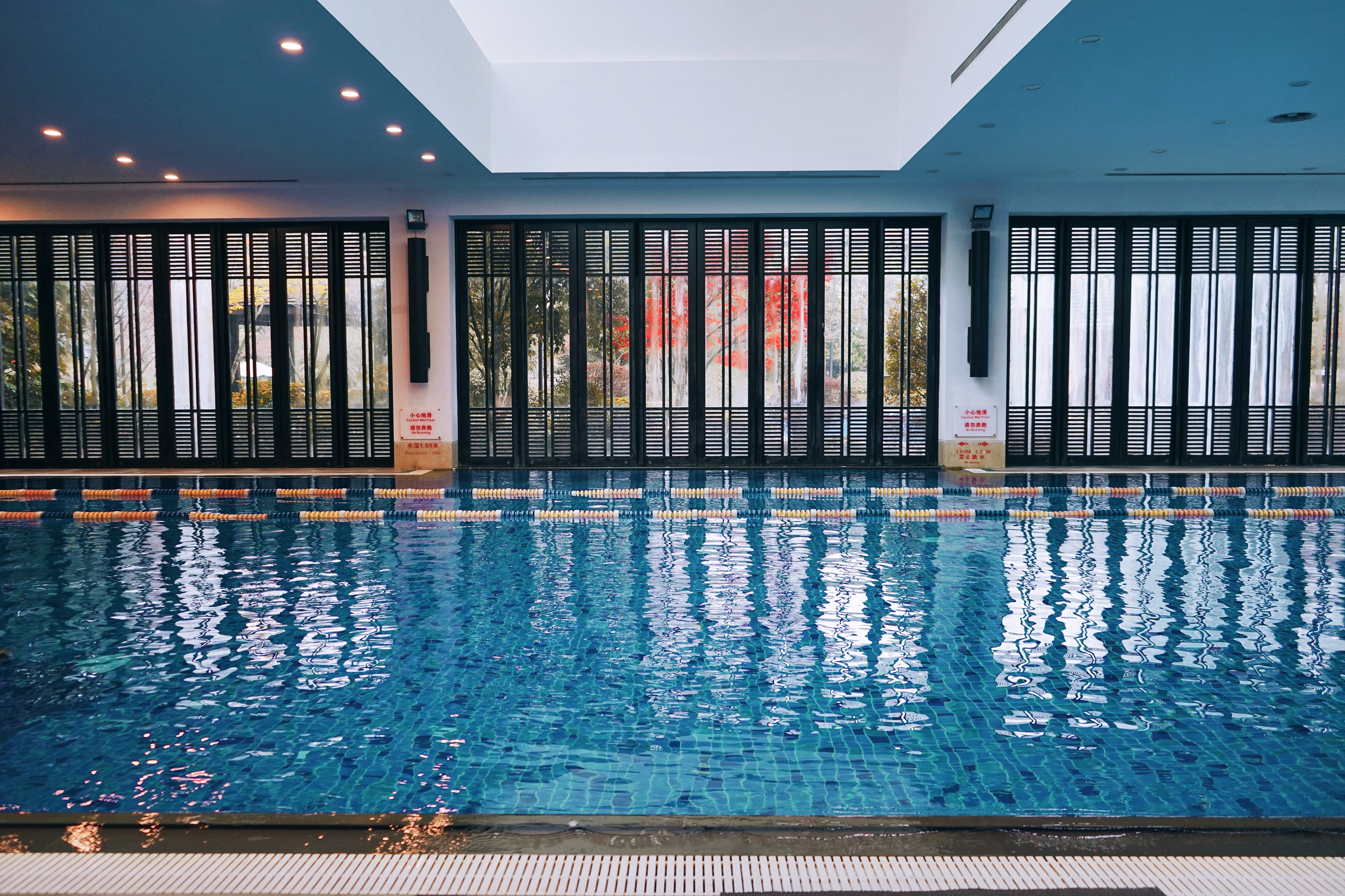 良渚君澜双人温泉,冬日暖阳泡温泉