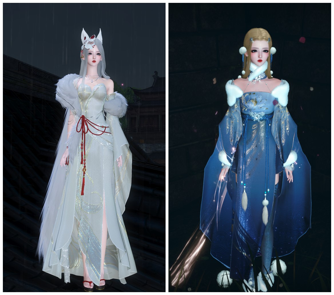 游戏时装太难做?天刀借鉴日本街拍,逆水寒直接把玩家设计拿来用