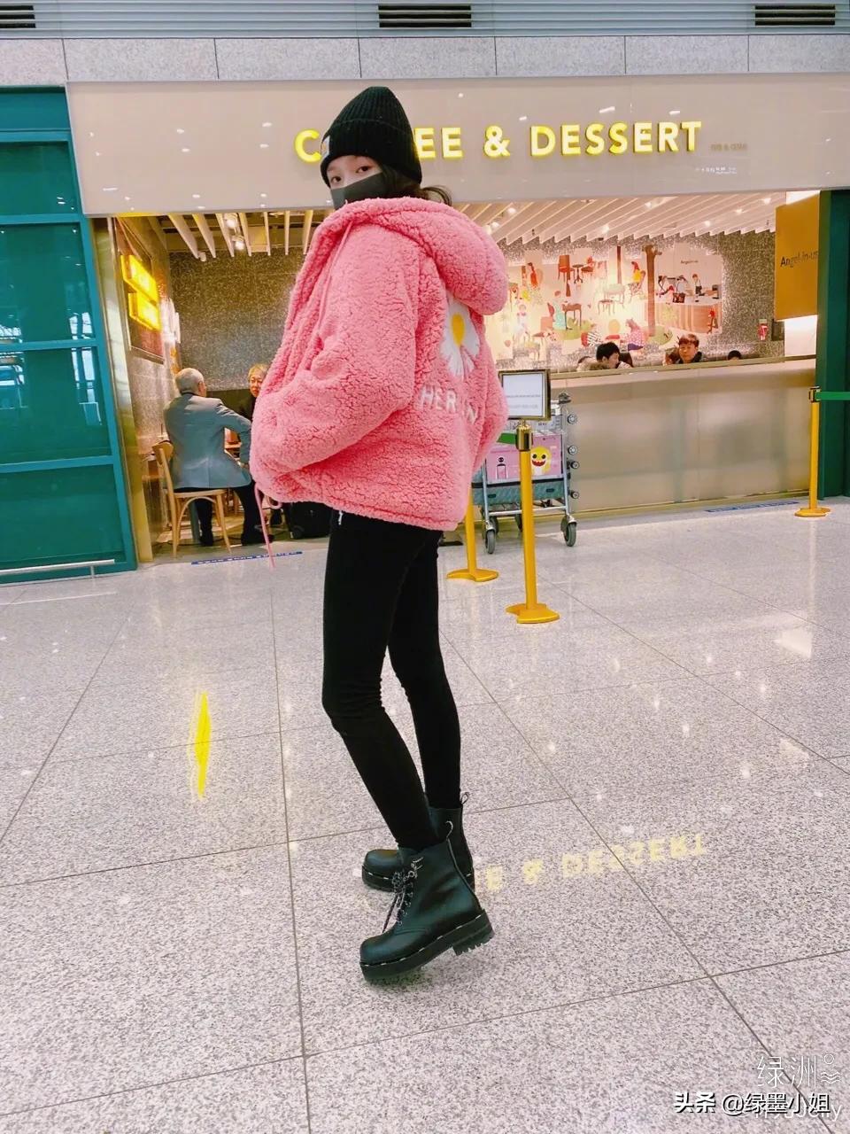 林允想当网红,林允韩火火穿搭