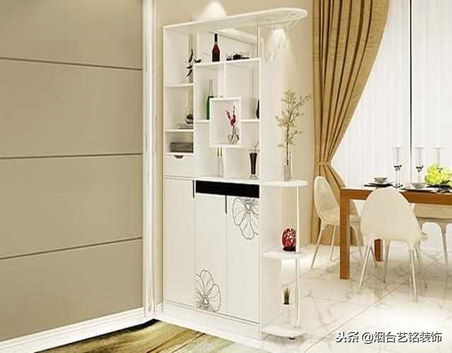 屏风隔断柜客厅2022年新款新中式,客厅餐厅隔断柜需要做吗