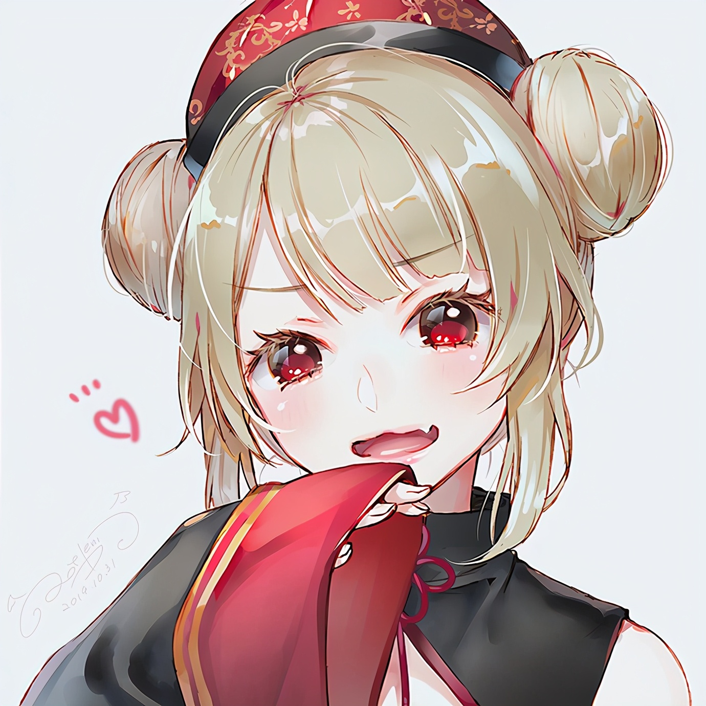 闺蜜头像动漫图片一人一半粉色系,女生专用头像超萌可爱动漫闺蜜