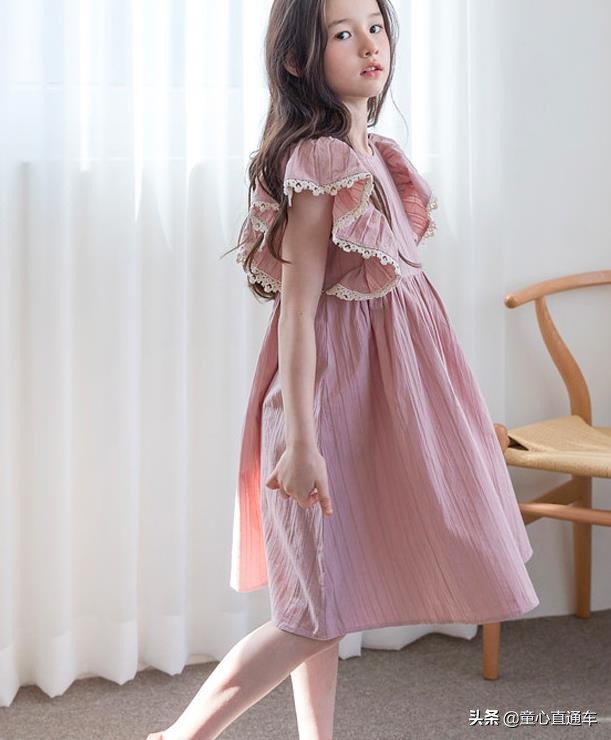 韩国童装中大童女,中大童9-15岁韩国裙子