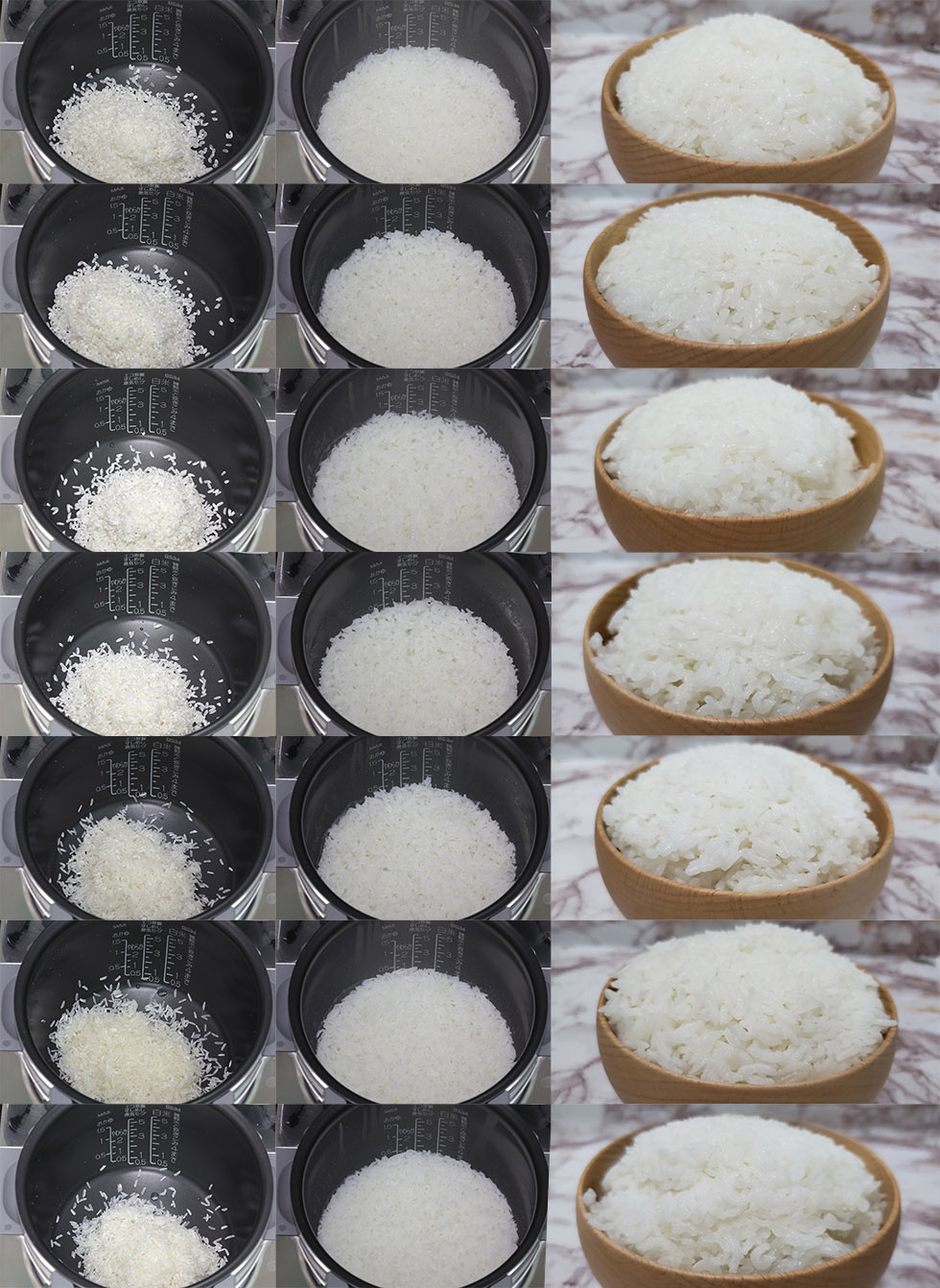 10款大米横评！用同样的锅煮出来的饭却大不同