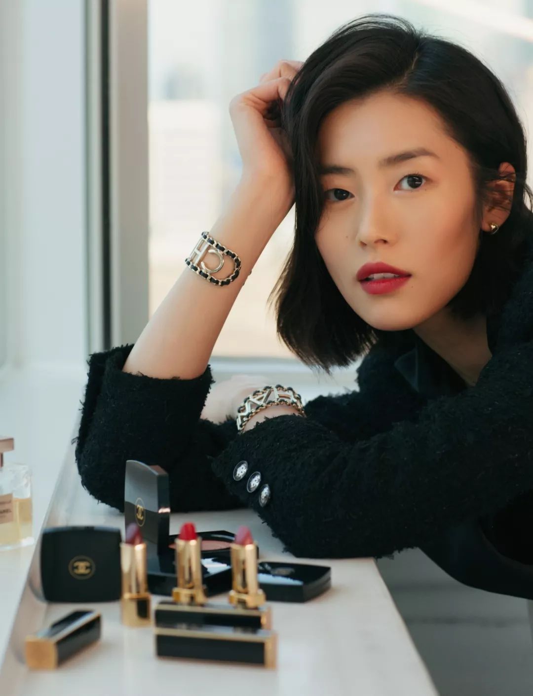 香奈儿真实身材,香奈儿真皮女包