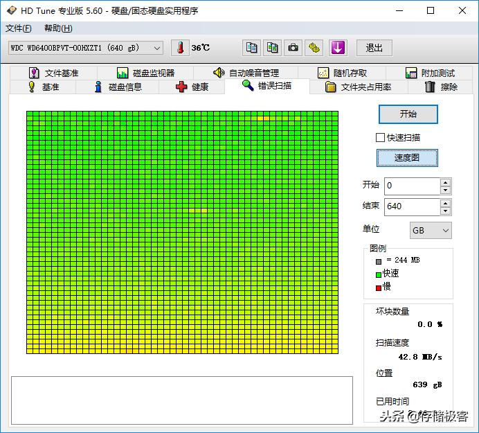 hdtune对硬盘的扫描速度越来越慢,hdtune扫描对硬盘有害吗