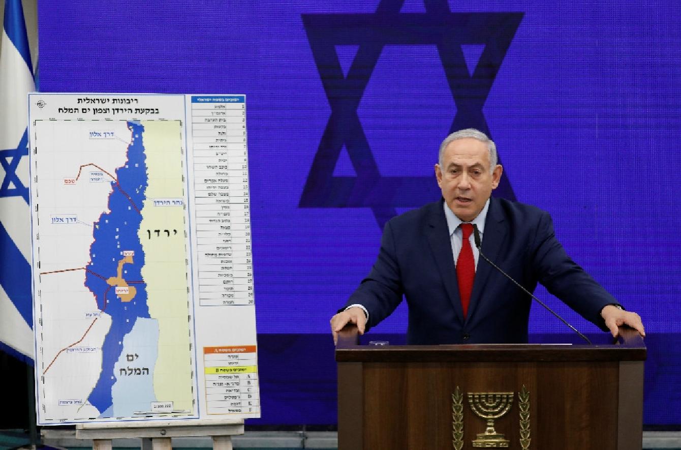 吞并约旦河谷,以色列吞并约旦河