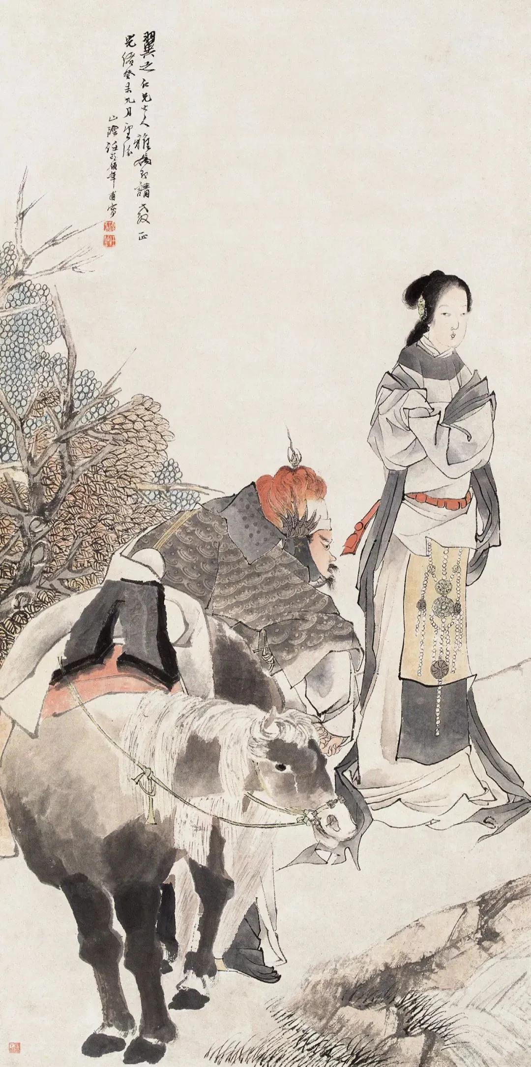 任伯年人物写意画 (任伯年写意人物作品鉴赏)