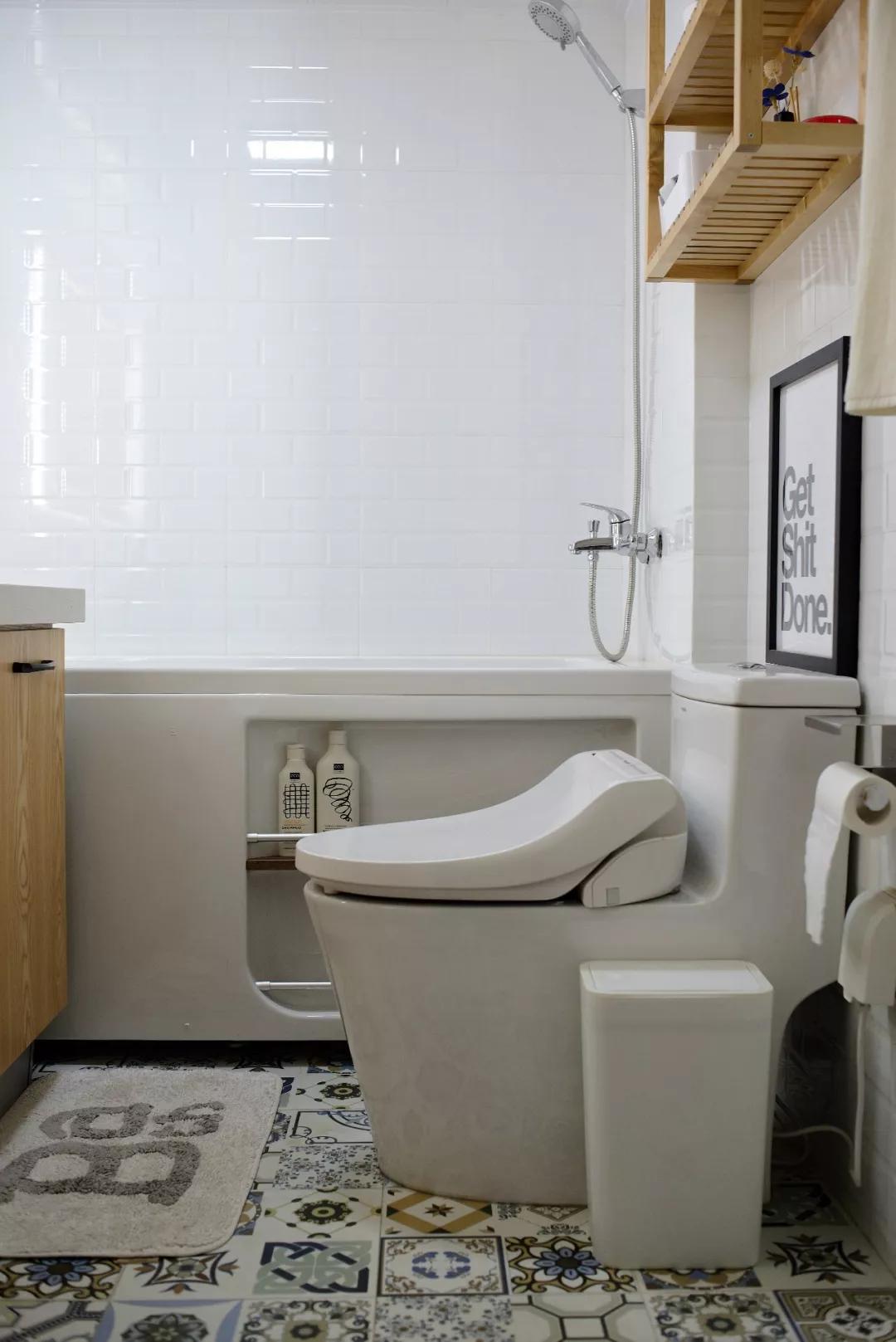 3平米淋浴房加洗手盆,3平米卫生间独立洗漱区