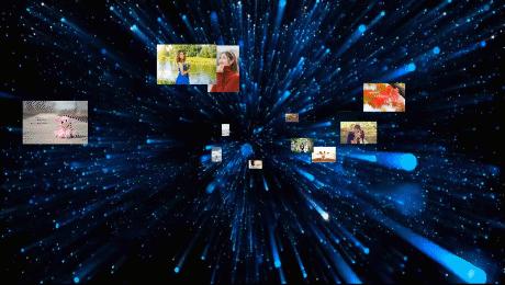 ppt制作图片层叠飞出的效果,图片放大飞出ppt