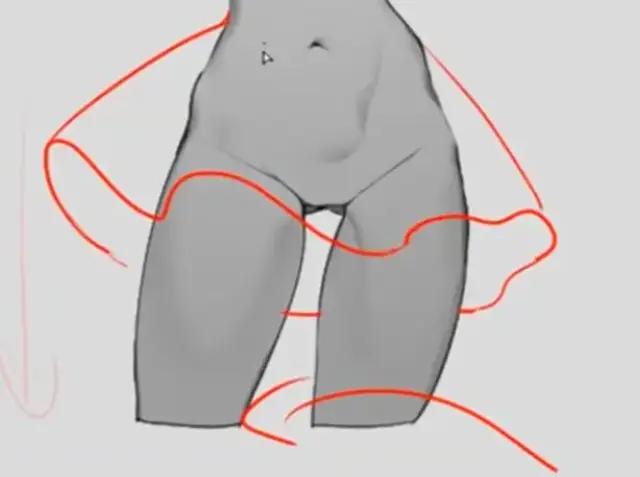 褶皱到底该怎么画,绘画板画线断线