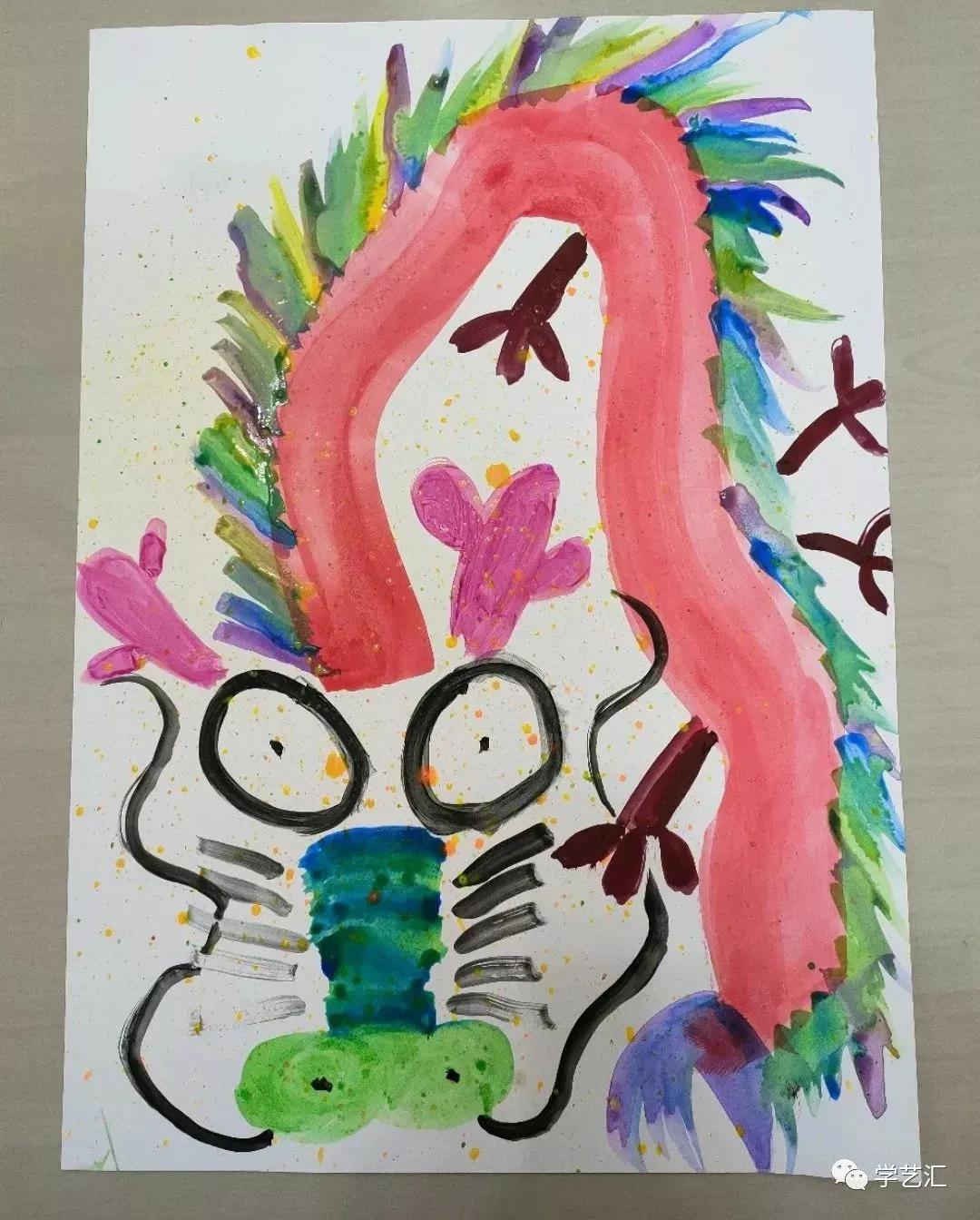 绘画水墨作品大全,水墨画儿童绘画技法新教程