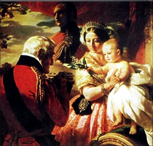 维多利亚女王和她的九个子女,维多利亚女王从0到81岁变化