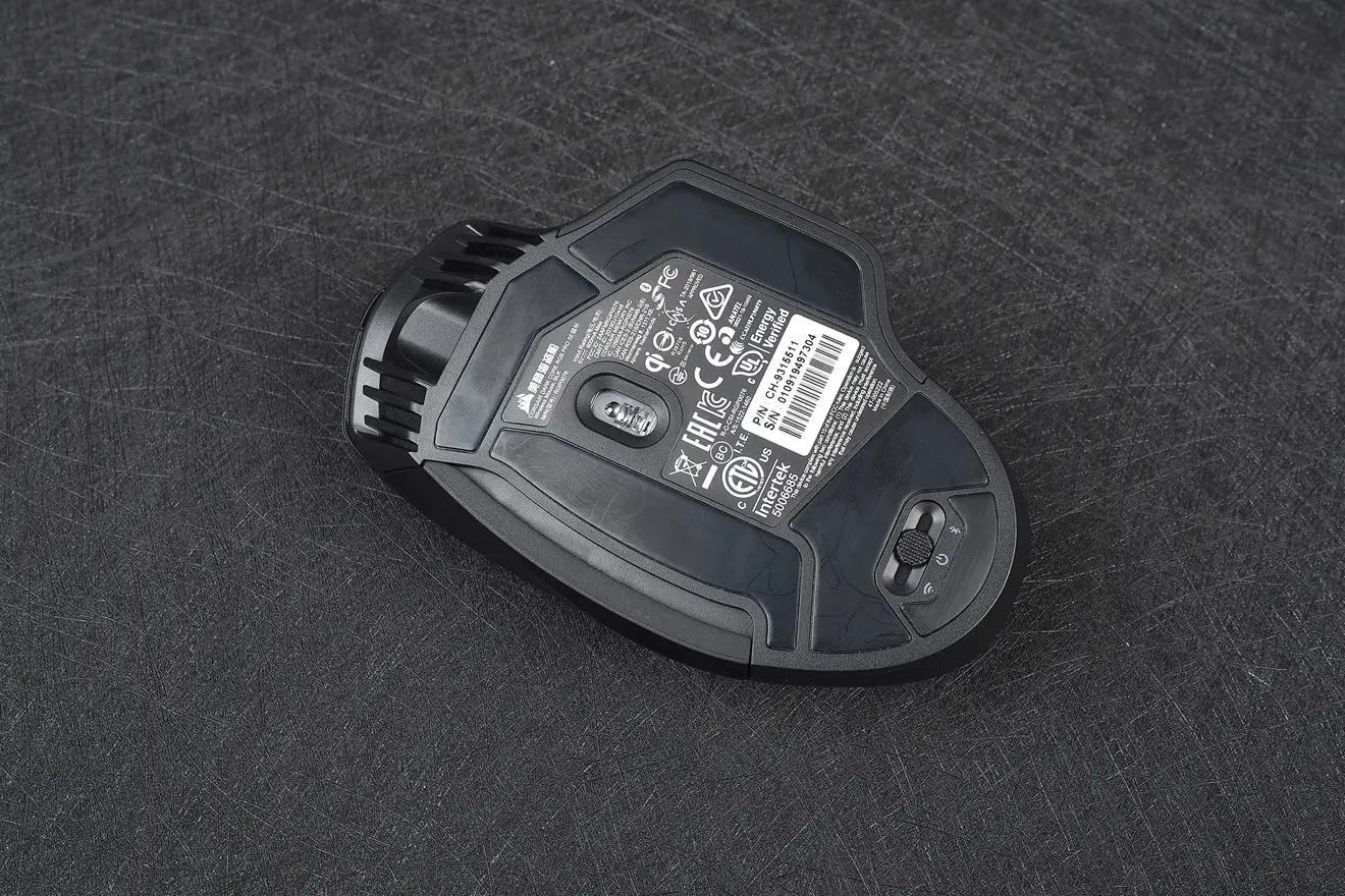 美商海盗船铁手无线鼠标测评,海盗船darkcoreprose灯失灵