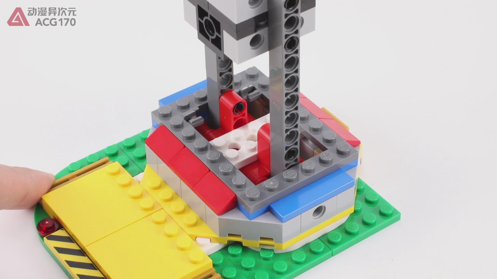 乐高积木拼装8-16岁旋转木马,乐高积木摩天轮